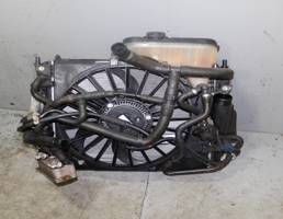 Диффузор вентилятора в сборе с вентиляторами для JAGUAR S-type I рестайлинг (2004—2008)  запчасти бу