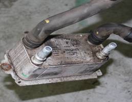 Радиатор (маслоохладитель) АКПП для JAGUAR XF I (2007—2011)  запчасти бу