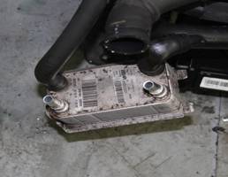 Радиатор (маслоохладитель) АКПП для JAGUAR XF I рестайлинг (2011—2015)  запчасти бу