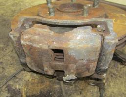 Суппорт передний правый для HONDA Civic VIII (2005—2009)  запчасти бу