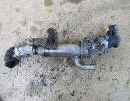 Клапан ЕГР/EGR с теплообменником левый для JAGUAR XF I (2007—2011)  запчасти бу