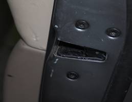 Замок двери передней правой для LAND ROVER Range Rover Sport I рестайлинг (2009—2013)  запчасти бу