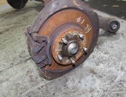 Диск тормозной задний для HONDA Civic VIII (2005—2009)  запчасти бу